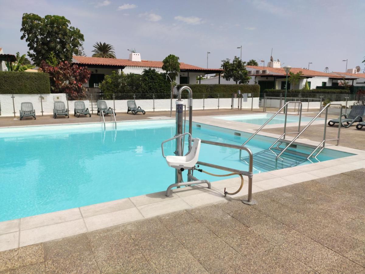 Bungalow With Private Garden Nex To Yumbo Center Maspalomas (Gran Canaria) Exterior foto