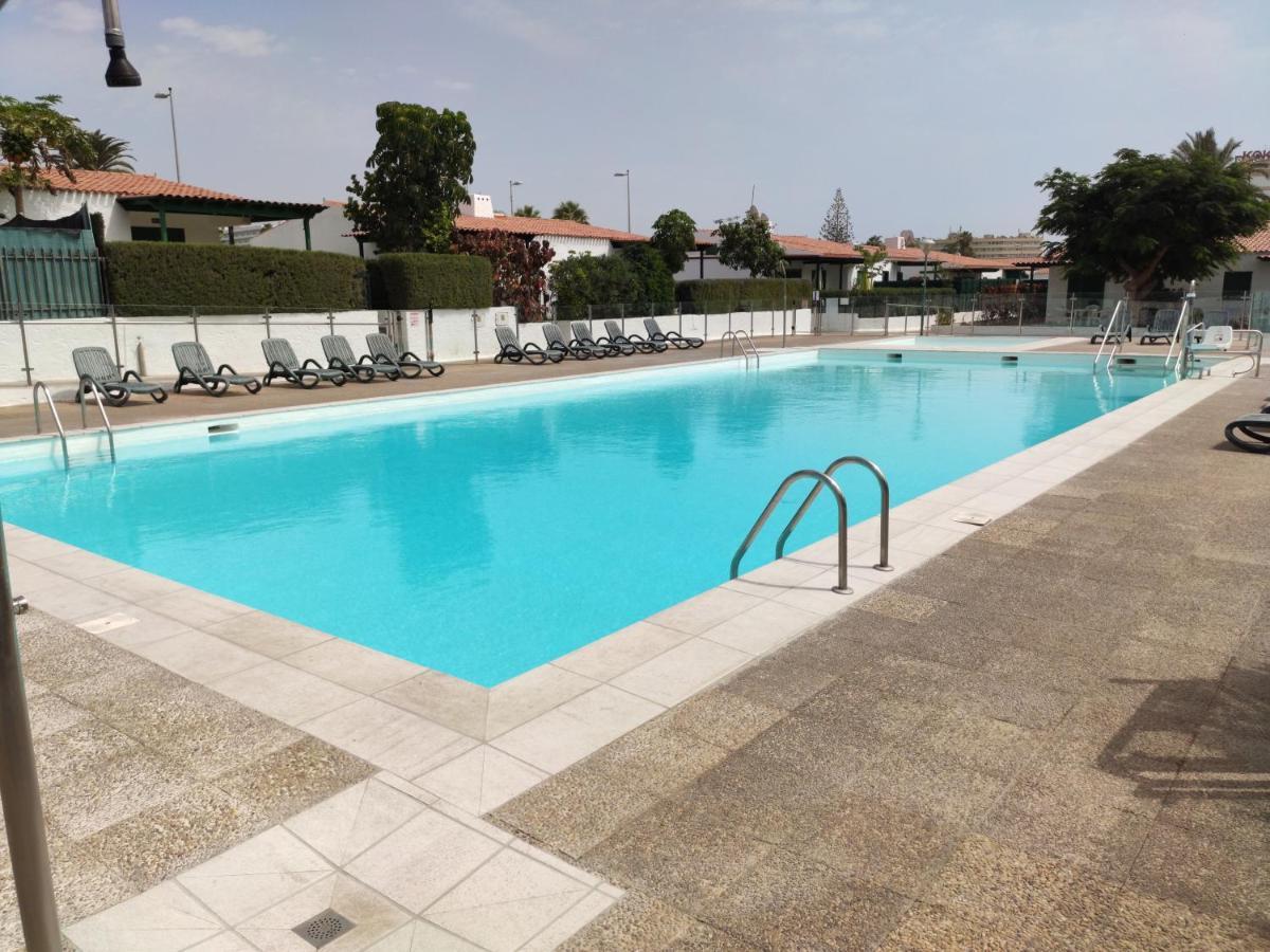 Bungalow With Private Garden Nex To Yumbo Center Maspalomas (Gran Canaria) Exterior foto