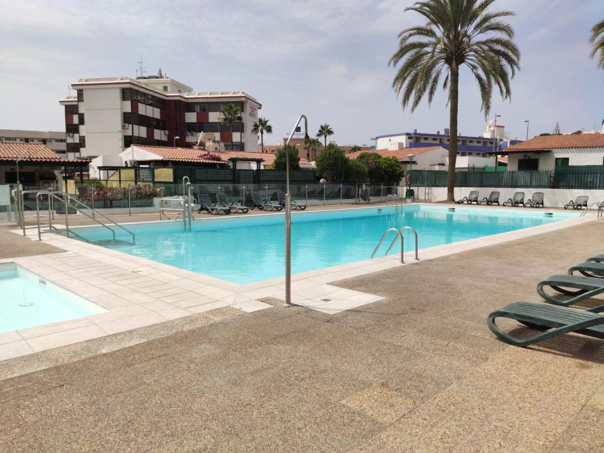 Bungalow With Private Garden Nex To Yumbo Center Maspalomas (Gran Canaria) Exterior foto