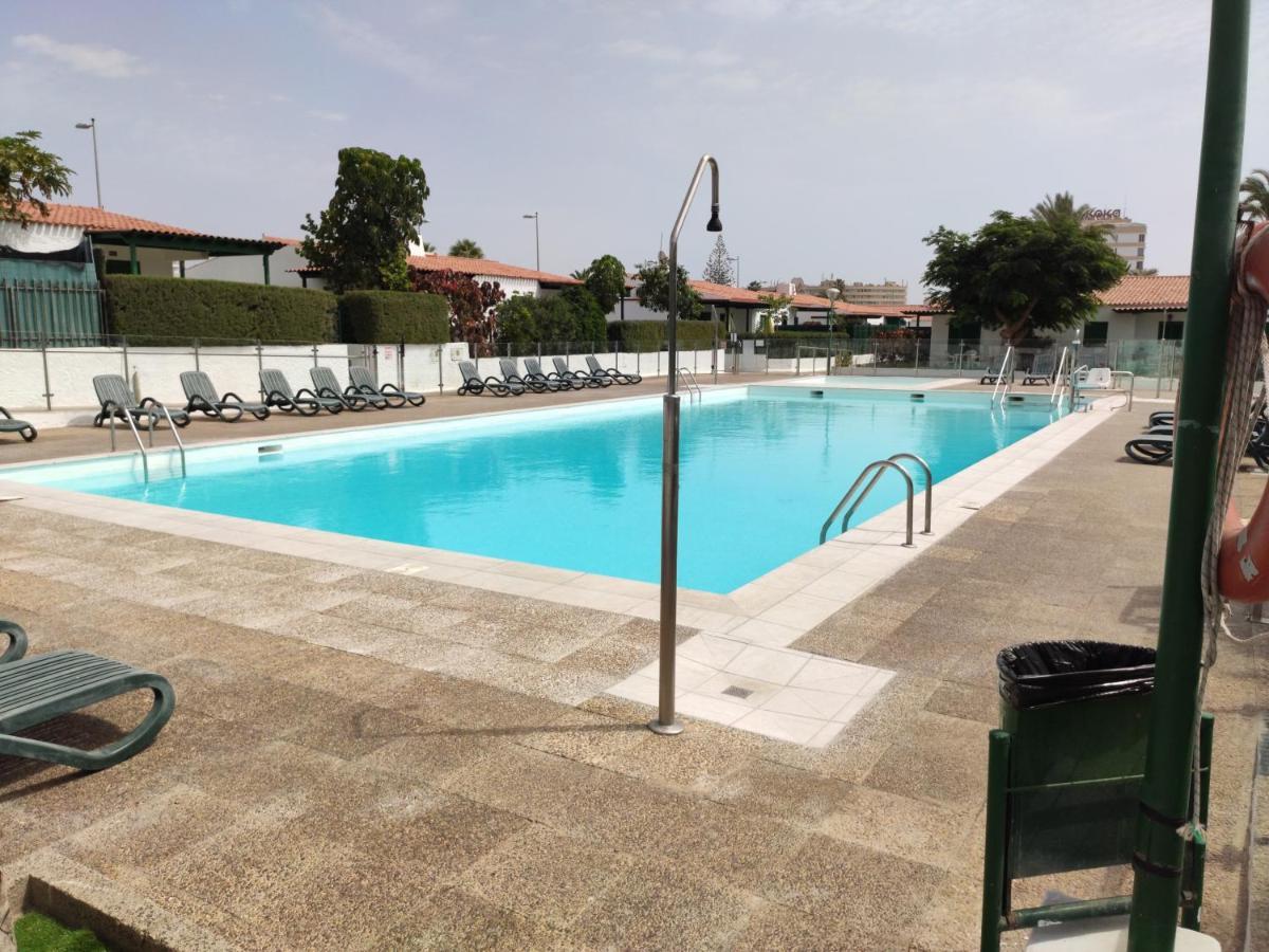 Bungalow With Private Garden Nex To Yumbo Center Maspalomas (Gran Canaria) Exterior foto